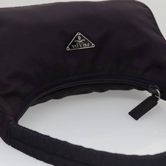 PRADA Hand Bag Nylon Purple Auth 104018 - Picture 7 of 16